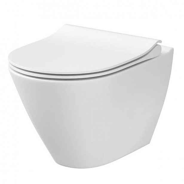 Wc s prkénkem softclose závěsné Cersanit Moduo zadní odpad K701-147-ECO