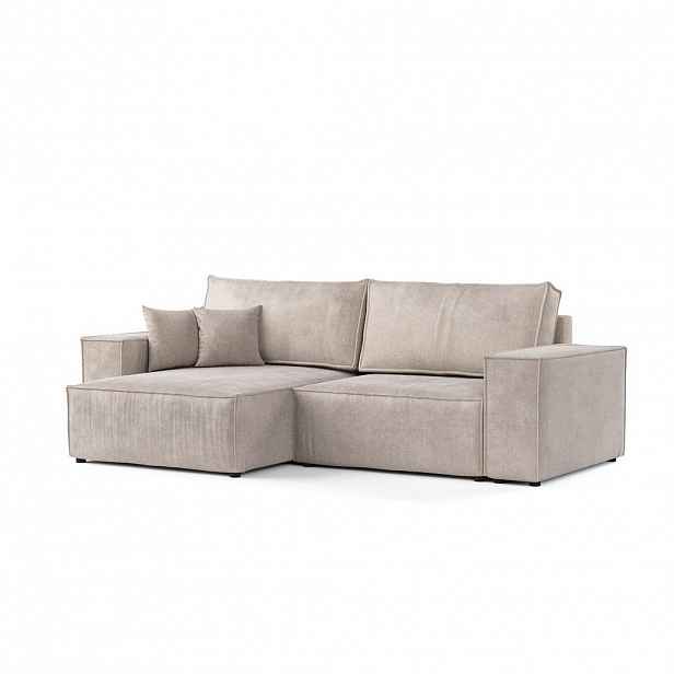 AltaBeds ROHOVÁ SEDAČKA CAVO, textil, Béžová
