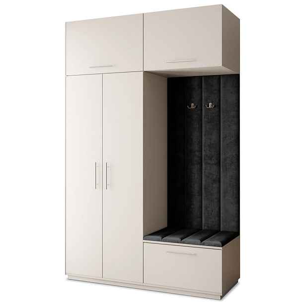 MASSENO MODERNÍ PŘEDSÍŇOVÁ SKŘÍŇ REMA, 150/240/60 cm, kašmírová