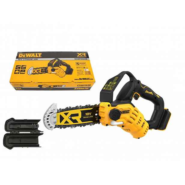 Aku řetězová pila DeWalt DCMPS520n na dřevo, malá 18V pila