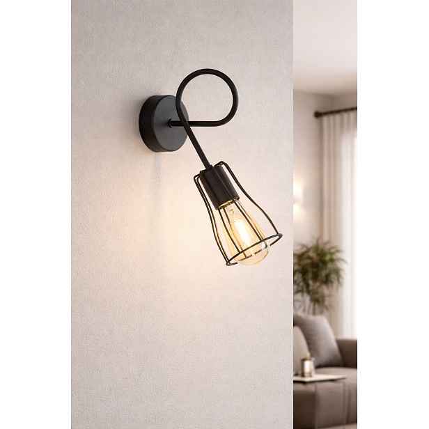Euro-Lamp Nástěnné svítidlo Ines černé 1x60W Výrobce