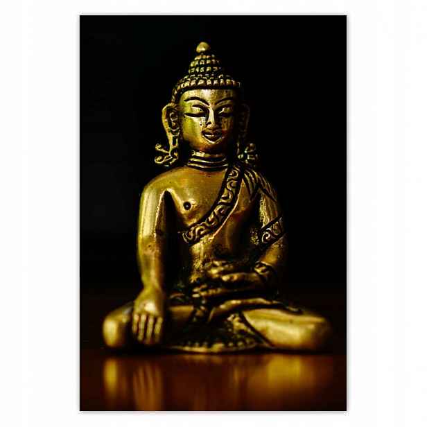 Plakáty 125x185 Zlatý Buddha Zlato