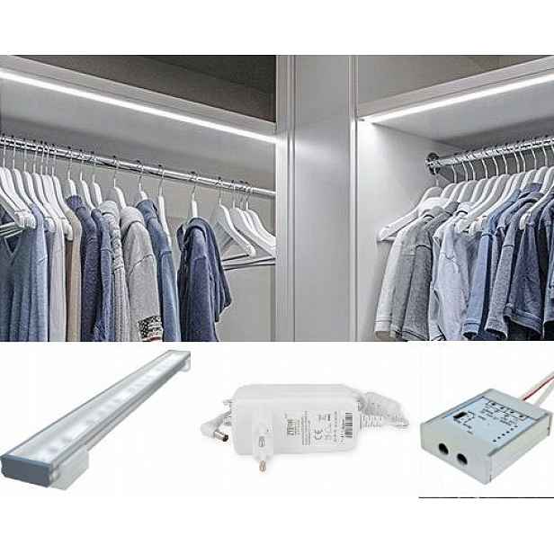 Led lampa do skříně Senzor Dveří 100 cm +na Míru