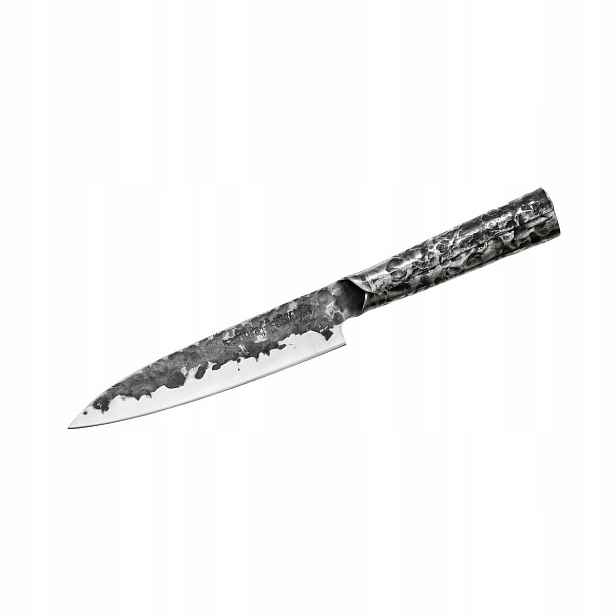 Samura Meteora SMT-0092 santoku 16 cm VG-10 damascus hollow handle