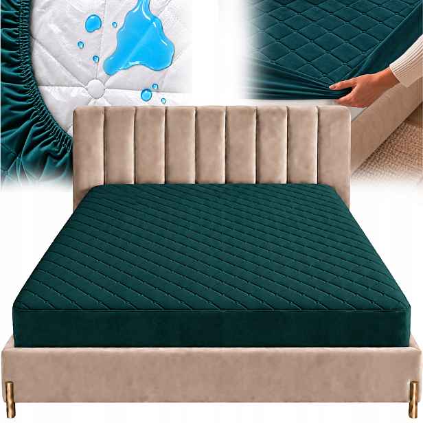 Obal Na Matrace Chránič Návlek Topper Velur Voděodolný 180x200