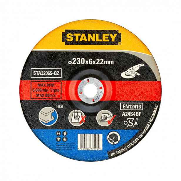 Stanley - Brusný kotouč na kov 230x22,23 mm STA32065-QZ
