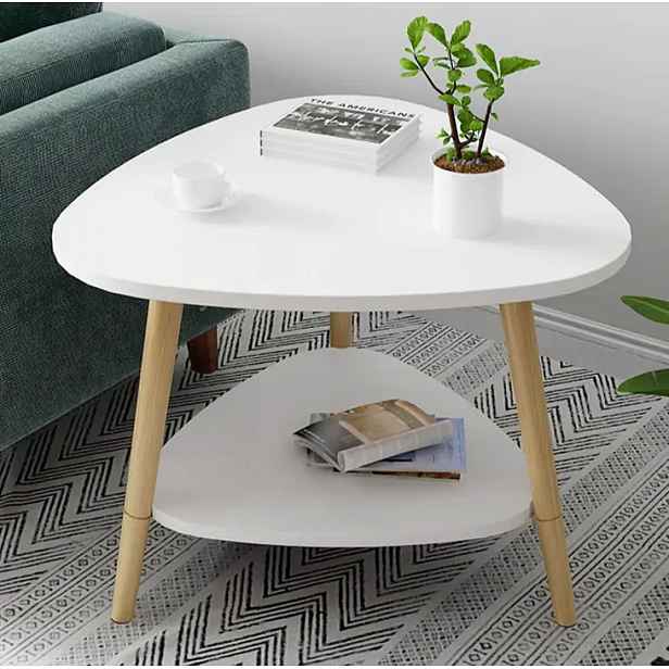 Casarredo Odkládací stolek LATTE - bílá/borovice