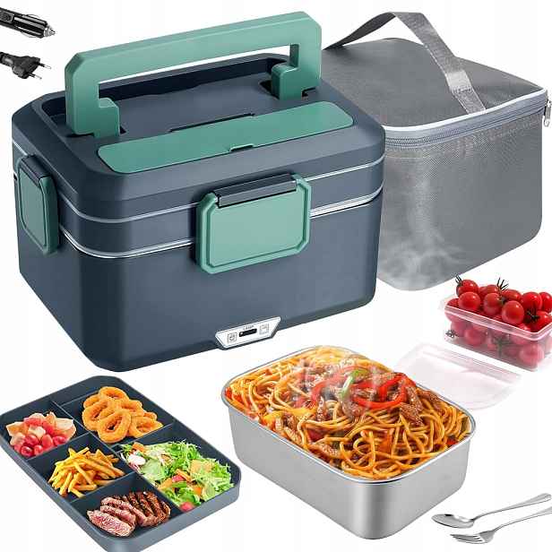 Elektrický Obědový Box Z Nerezové Oceli 12V/24V/220V 3,5L 90W