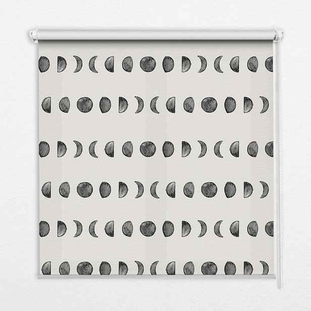 TULUP VNITŘNÍ roleta - okenní roleta - roleta - 70x140 cm - Fáze Měsíce