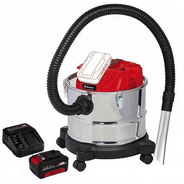 Einhell Vysavač Popel Te-av 18/15 Li C Sada 4,0 Ah