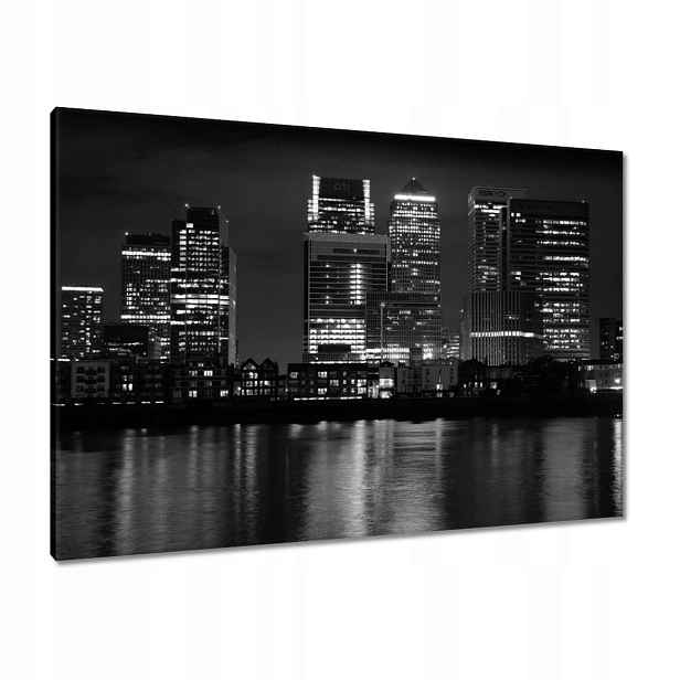 Obrazy 100x70 Black and White London Osvětlení