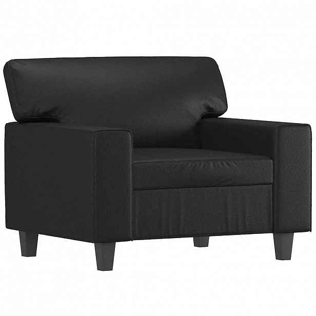 vidaXL Křeslo černé 60 cm umělá kůže