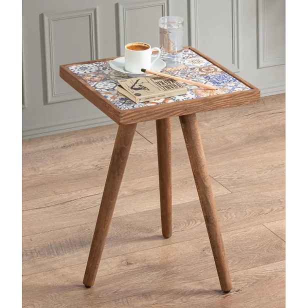 Casarredo Odkládací stolek RYAN - ořech/LAUREN