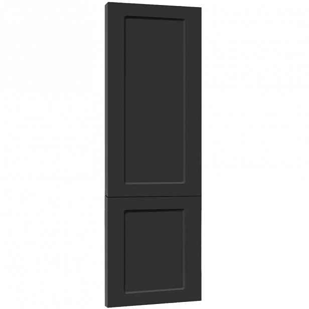 Kuchyňská dvířka Luxeo F15-D60ZL_D60R frame černá