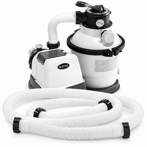Písková pumpa Intex 5700 l/h pro cirkulaci a filtraci vody v zahradním bazénu