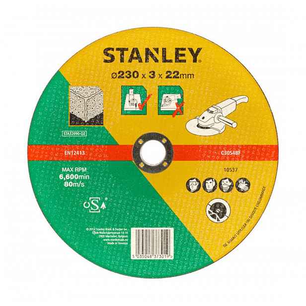 Stanley - Řezný kotouč na beton 230x22,23 mm STA32090-QZ