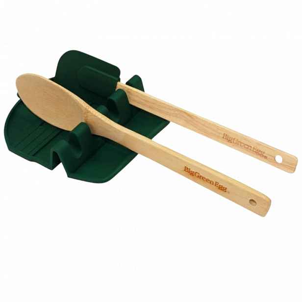 Stěrka a dřevěná lžíce Big Green Egg