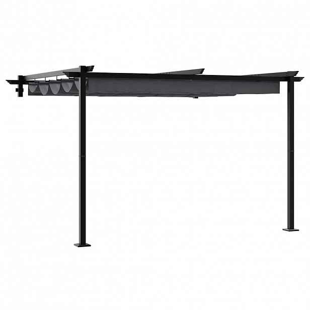 vidaXL Altán 300 x 300 x 200 cm Antracitová Polyester