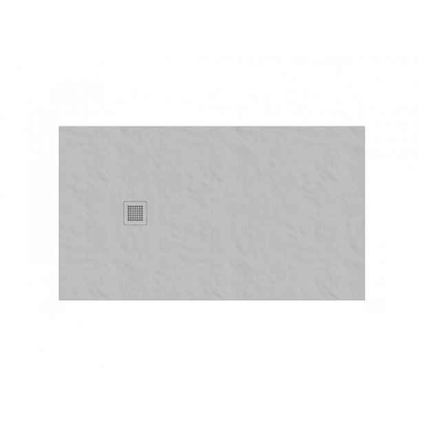 Sprchová vanička obdélníková Ravak Slate Pro 140x90 cm litý mramor smoke grey XA03M73O010