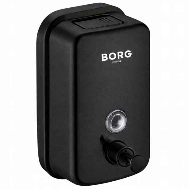 Dávkovač Ocelový Černý Mat Borg 500 ml