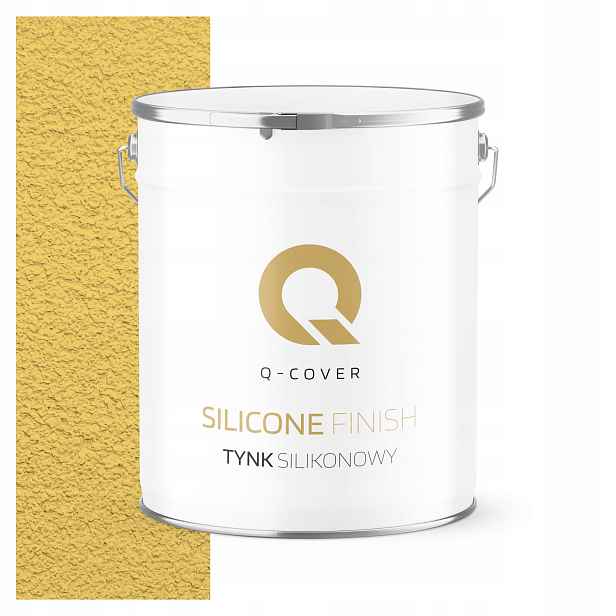 Fasádní Silikonová Omítka Žlutá Citronová F624 7KG Granulace 2.0mm