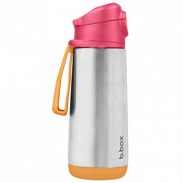 b.box Termoska na pití sport 500 ml varianta: růžová/oranžová