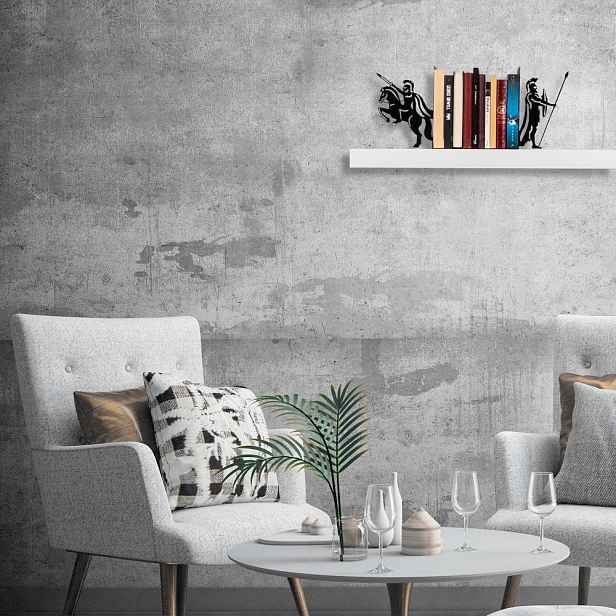 Metal Bookend Kitap tutucu 12 - Black