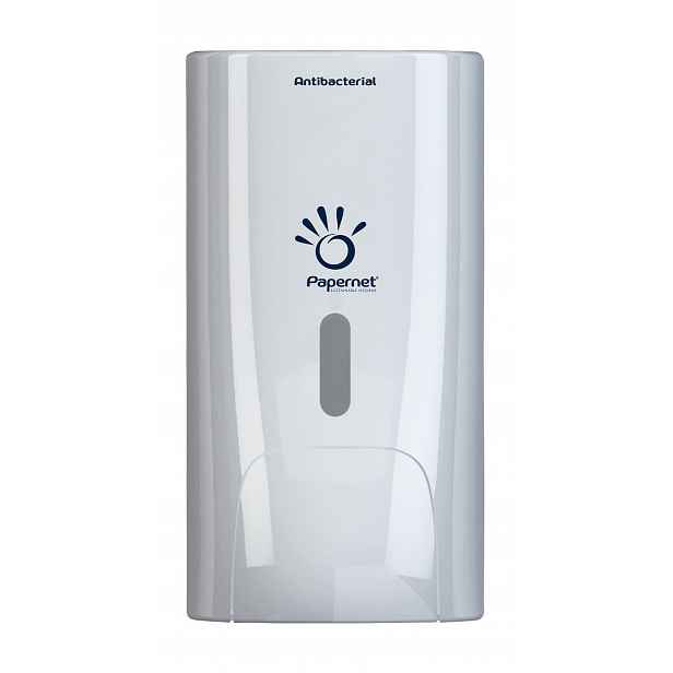 Ruční nástěnný dávkovač mýdla Papernet 1000 ml, bílý