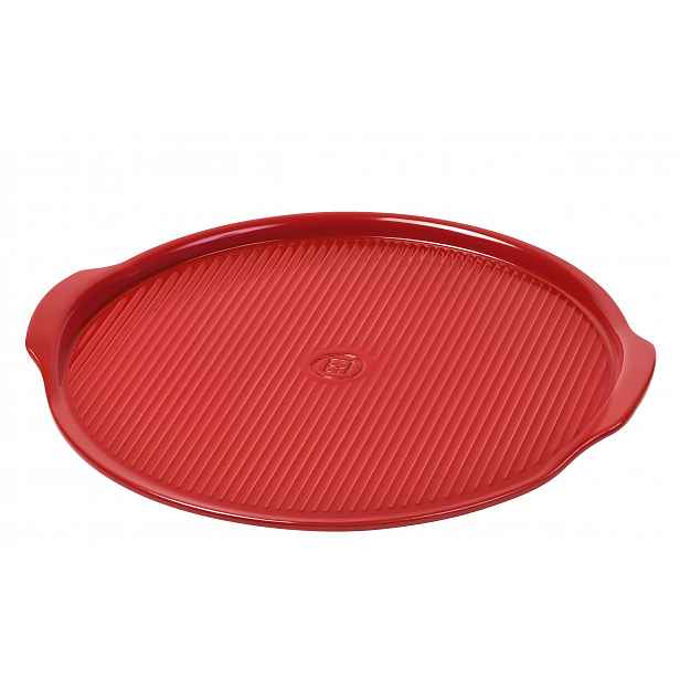 Emile Henry pizza stone, 37 cm, granátová