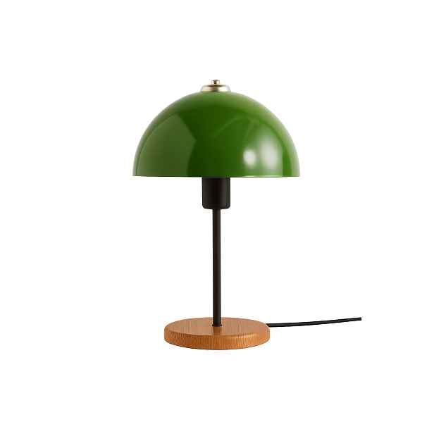 Opviq Stolní lampa Huras zelená/hnědá