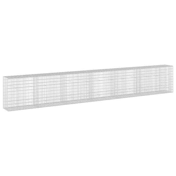 vidaXL Gabion s drátem 5 mm a síťkou 5x10 cm 650x50x100 cm
