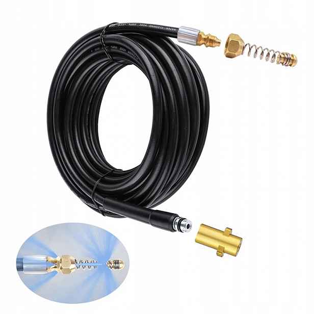 Hadice Pro Tlakový Čistič Karcher K2 K3 K4 K5 K6 K7 Click-click 15m