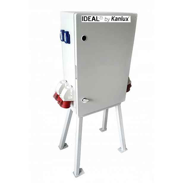 Elektrický rozvaděč stavební stojan Rbd Mbl 4x230 2x16A 2x32A Rcd 63A