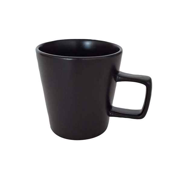 Keramický hrnek 350ml KITCHISIMO černý mat