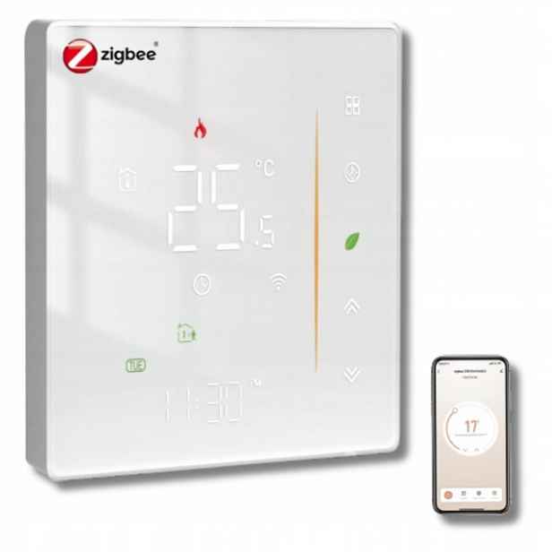 Podlahový termostat Zigbee Moes Tuya Smart Life Alexa Google Home