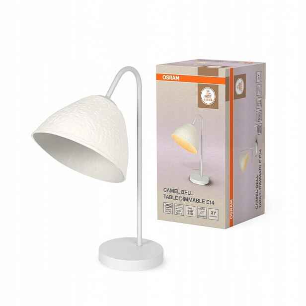 Stolní lampa E14 Dekorativní bílá Decor Osram