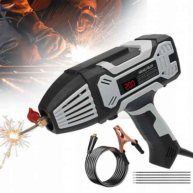 Ruční Svařovací Stroj 110 V/220 S Funkcí Thermostartu Igbt Invertor