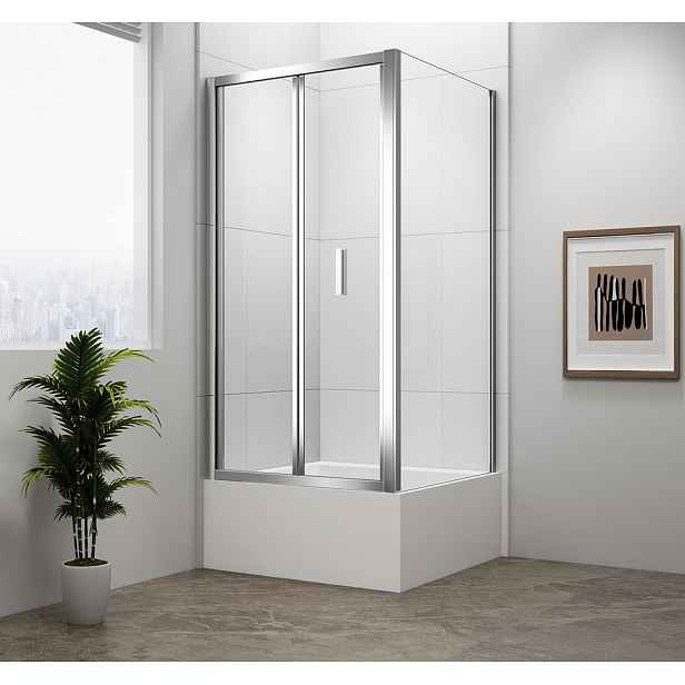 Polysan DEEP obdélníkový sprchový kout 1000x750mm L/P varianta, čiré sklo