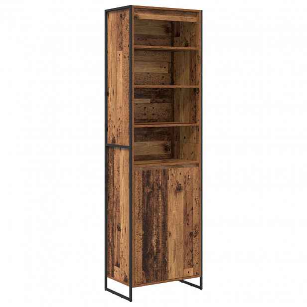 vidaXL Vysoké skříně Staré dřevo 60 x 36 x 200 cm Kompozitní dřevo
