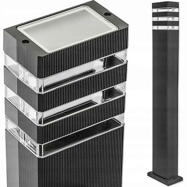 Zahradní lampa 80 cm stojící venkovní sloupek GU10