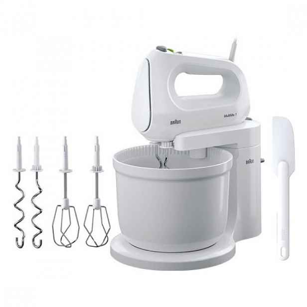 Ruční šlehač s mísou, 400 W, 3 L, 4 rychlosti - Braun