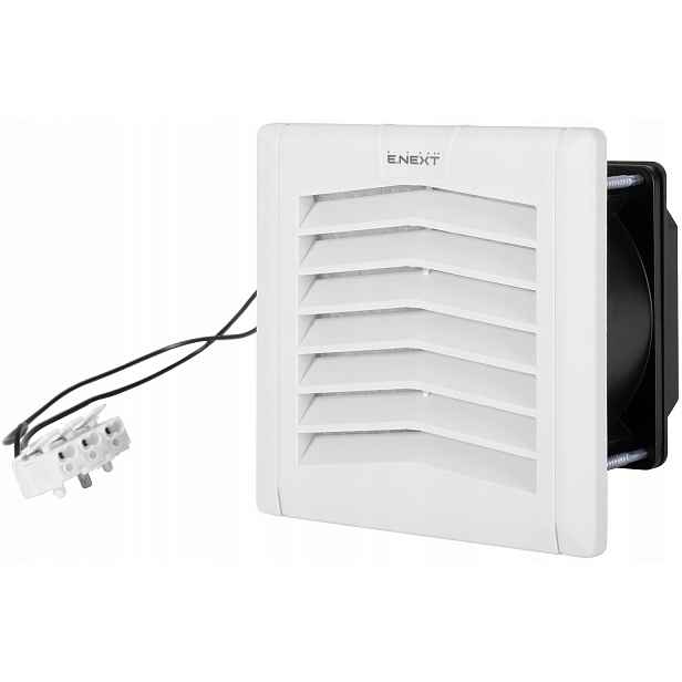 Síťka s filtrem e.climat.fanfilter.pro.120 a ventilátorem 92x92 mm