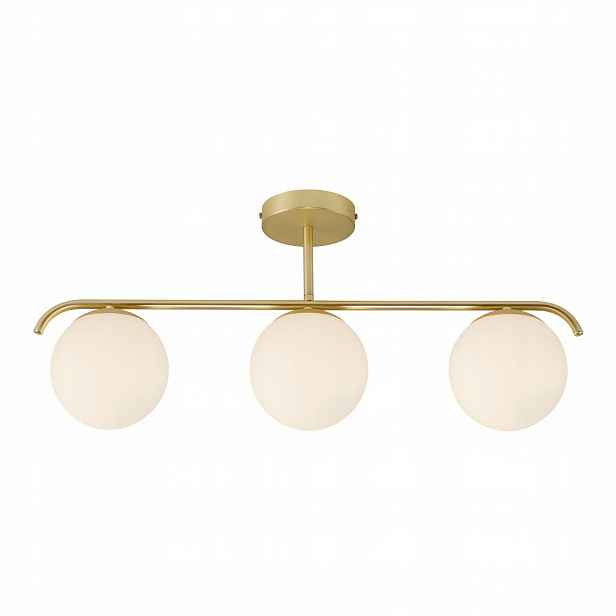 Stropní závěs Stropní Svítidlo Grant Mosaz 3xE14 25W Stmívatelný Moderní Nordlux
