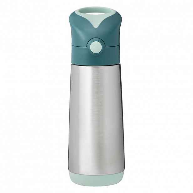 b.box Termoska na pití s brčkem 500 ml varianta: emerald forest