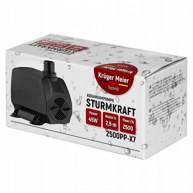 Čerpadlo Na Vodu 3000LH Tichý Mini Energeticky Úsporný Ponorný Výkonný Model