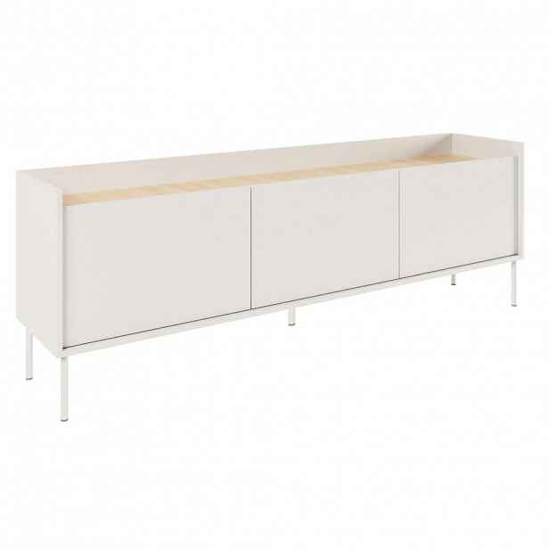 Selsey TV stolek Tovi Bílý / Dekor dub 175/58/36 cm