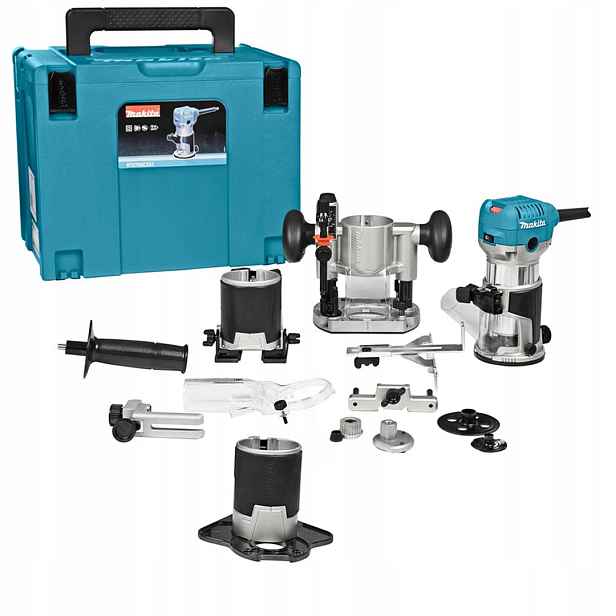 Horní Frézka Řezací 710W Kufr Makita RT0702CX2J