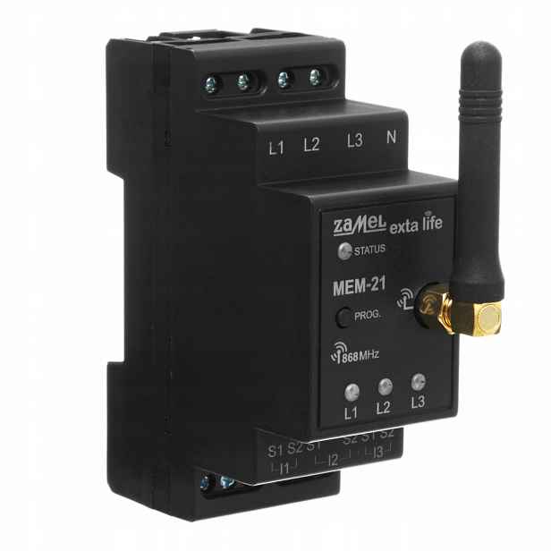 Monitor Elektrické Energie 3F+N Typ: MEM-21 Zamel Exta Life
