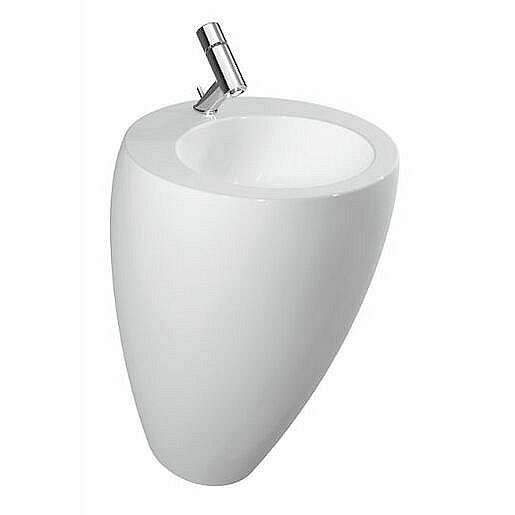 Umyvadlo Laufen Alessi 53x53 cm otvor pro baterii uprostřed H8119714001041