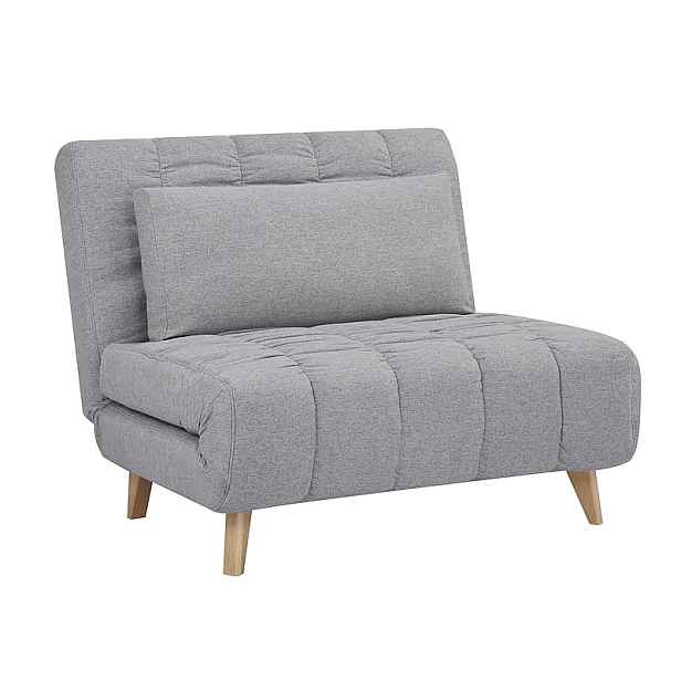 Casarredo Rozkládací pohovka MILY šedá/buk